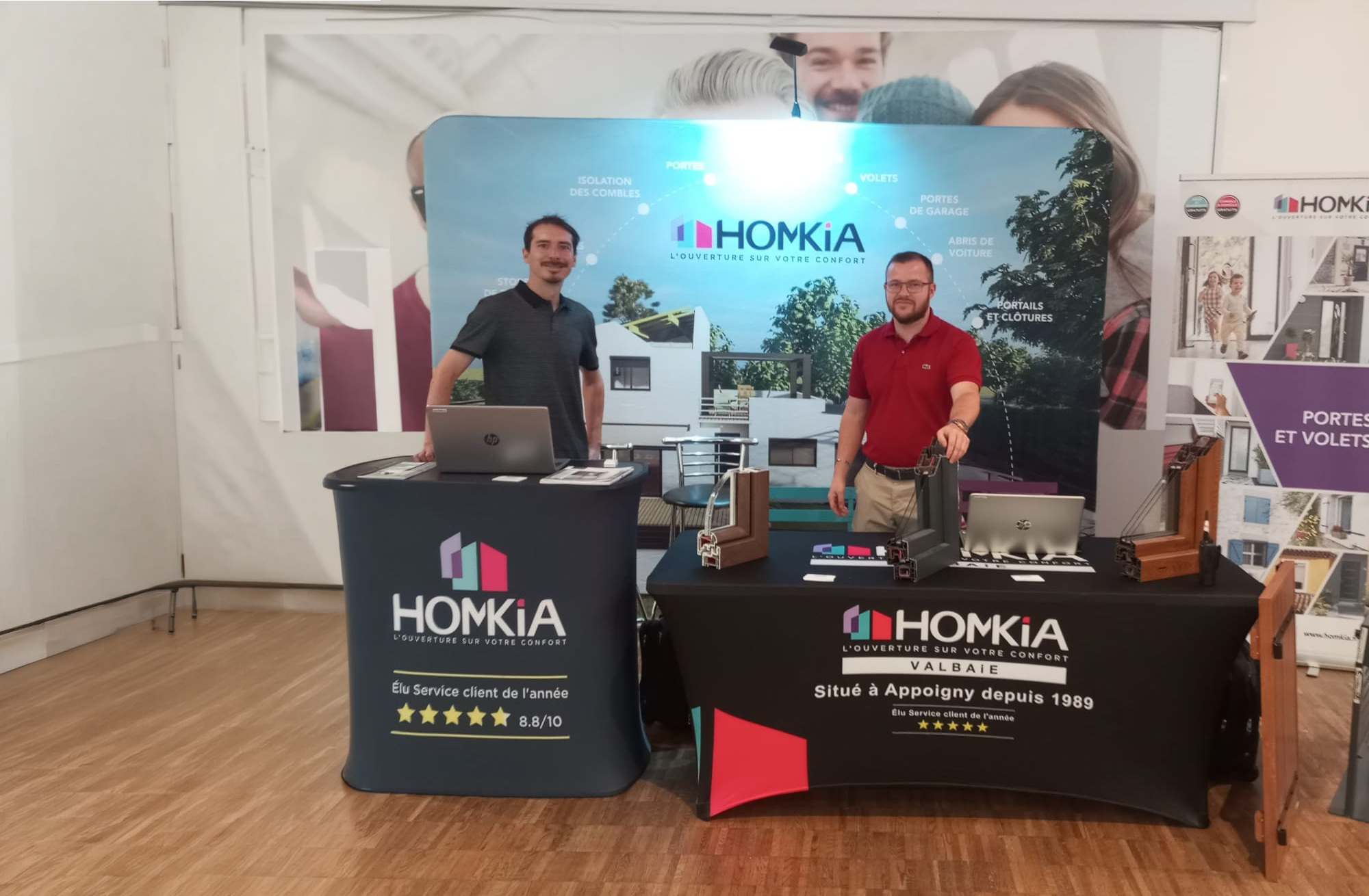 Homkia - Valbaie à nouveau présent au Carrefour de Monéteau